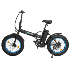 Ecotric 48V Portable and Folding Electric Bike with LCD display