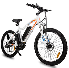 Ecotric Leopard Electric Mountain Bike - White