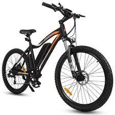 Ecotric Leopard Electric Mountain Bike - Matt Black